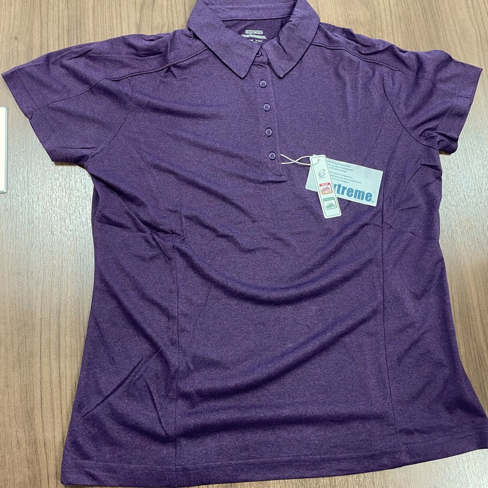 Women’s Mulberry Purple Mèlange Polo